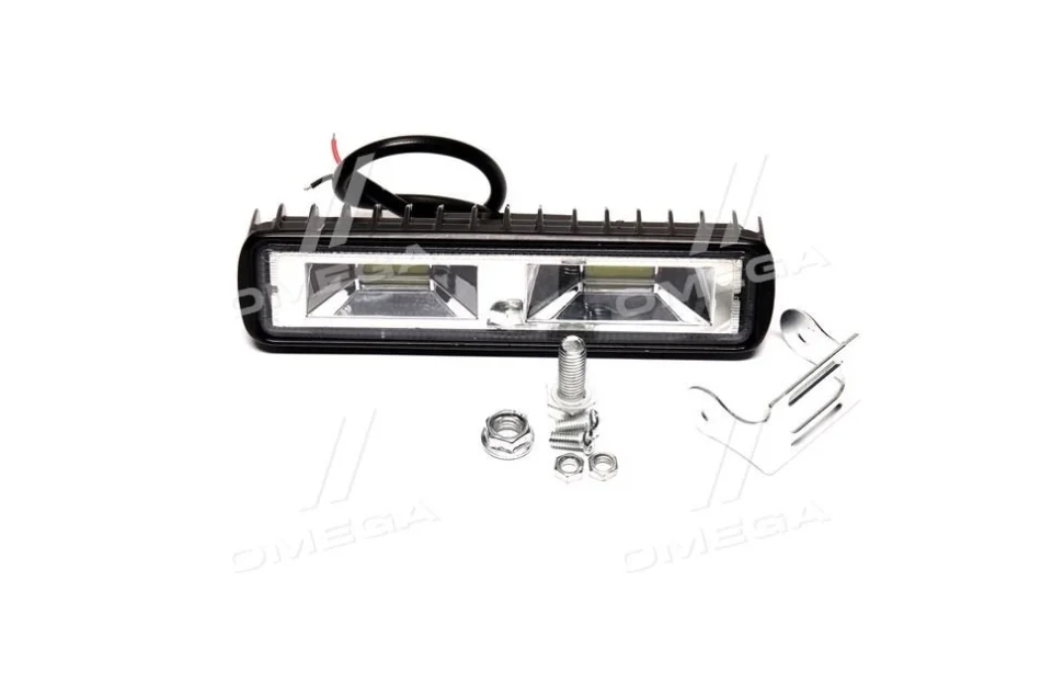 Фара LED прямоугольная (chip COB) 48W 6000K (2 диода) (15см х 4см х 4см) алюм. корп. <ДК> Dk-Дорожная Карта DK 3724 (фото 1)