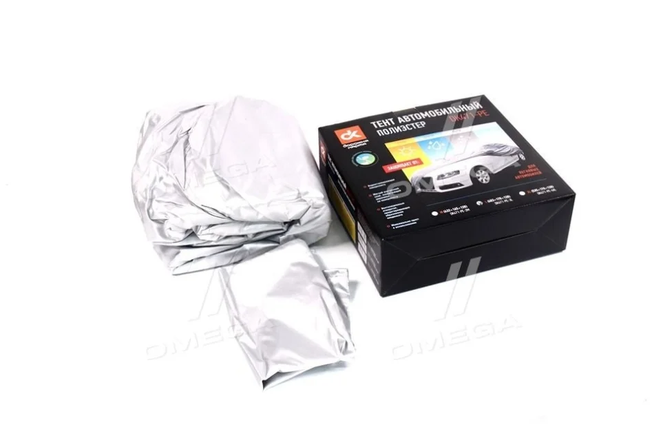 Тент авто седан Polyester L 483*178*120 см <ДК> Dk-Дорожная Карта DK471-PE-3L (фото 1)