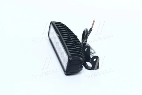 Фара LED прямоугольная 18W, 6 ламп, 159,8*54,2мм, широкий луч <ДК> Dk-Дорожная Карта DK B2-18W-A FL