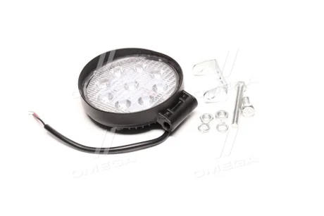 Фара LED кругла 27W, 9 ламп, 110 * 128мм СТАНДАРТ <ДК> Dk-Дорожная Карта DK B2-27W-01 STD