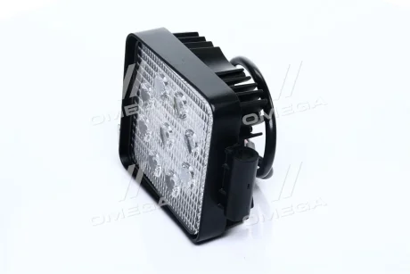 Фара LED додаткова 12/24V/27W (9 діодів) (квадратна) <ДК> Dk-Дорожная Карта DK B2-27W-A-LED