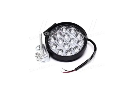 Фара LED кругла 42W, 14 ламп, 116 * 137,5мм СТАНДАРТ <ДК> Dk-Дорожная Карта DK B2-42W-STD