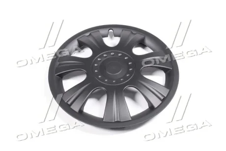 Колпак колесный R14 URAN черный 1шт. <ДК> Dk-Дорожная Карта DK-R14UB