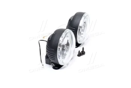 Фары дополнительные белые, H3/12V/55W, D=90mm.> Dk-Дорожная Карта DK-W266