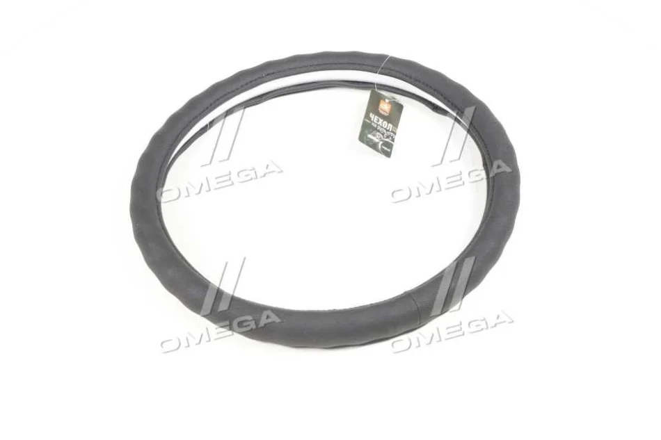 Чохол на руль чорний гладкий XL <ДК> Dk-Дорожная Карта DK-XL30ВK (фото 1)