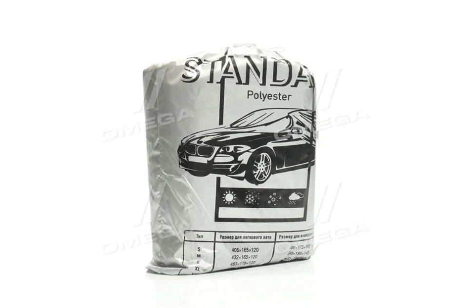 Тент авто седан Polyester L 483*178*120 <STANDARD> Dk-Дорожная Карта ST-L01 (фото 1)