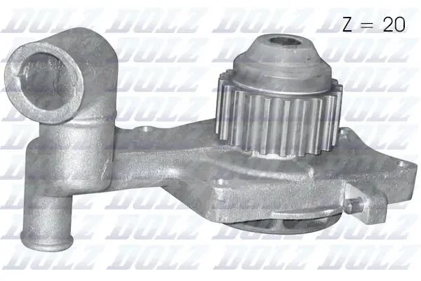 Помпа Dolz FORD Escort/Escort 55/Escort-Express 55/Fiesta/Orion "1,3-1,6 "80-96 DOLZ F107 (фото 1)