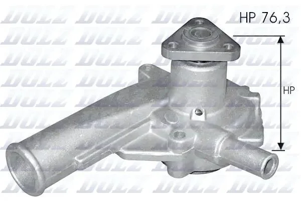 Помпа Dolz FORD Courier (Fiesta)/Escort/Escort 55/Fiesta/Fiesta Van/Orion "1,1-1,3 "89-97 DOLZ F147 (фото 1)