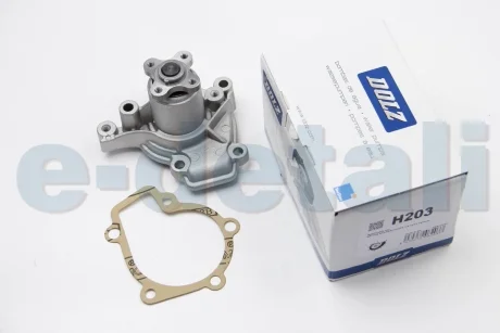 Помпа Dolz HYUNDAI Avante/Coupe/Elantra/Highway Van/Tiburon/Trajet/Tucson "1,5-2,0 "95-12 DOLZ H203