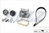 OPEL К-т ГРМ (помпа + ремень Z=129 + ролики 2шт.) DOLZ KD142