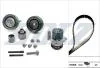 VW К-кт. грм. (ремінь + 4 ролика + помпа) GOLF VI 2.0 TDI 08-12, AUDI A1 2.0 TDI 11-15, SEAT IBIZA IV 2.0 TDI 10-15 DOLZ KD156 (фото 1)
