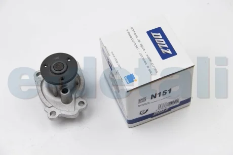 Водяний насос CLIO/Megane/Scenic/Nissan TIIDA 1.2-1.6i 06- DOLZ N151