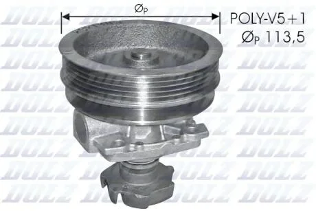 Помпа Dolz FIAT/LANCIA Ritmo/Dedra "1,1-1,6 "77-99 DOLZ S218