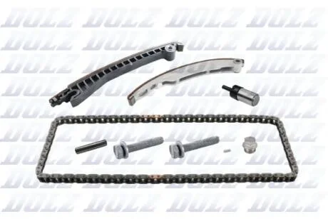 Комплект ланцюга ГРМ MINI 1,4/1,6 16V W10/W11 -07 (вир-во) DOLZ SKCB019