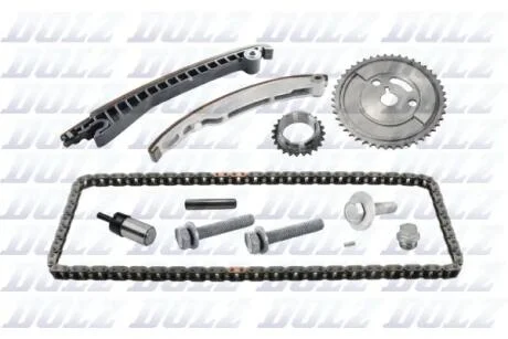 Комплект ланцюга ГРМ з шестернями MINI 1,4/1,6 16V W10/W11 -07 (вир-во) DOLZ SKCB019F