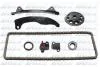 Комплект ланцюга ГРМ з шестернями TOYOTA/PSA 1,0 1KR-FE (вир-во) DOLZ SKCC050F (фото 1)