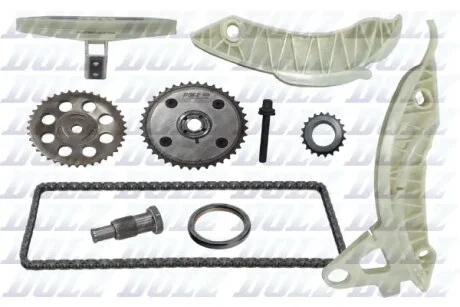 Комплект ланцюга ГРМ з ваносною шестернею PSA/MINI 1.6 16V EP6DT/N14B16/N18B16 (вир-во) DOLZ SKCC123V