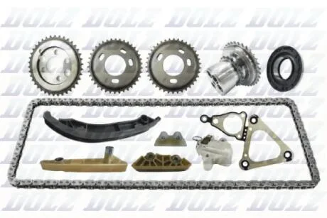 Комплект ланцюга ГРМ FORD / LAND ROVER 2.4 TDCi DOLZ SKCF118