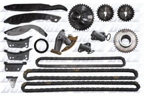 Комплект ланцюгів з шестернями HYUNDAI/KIA 2,5CRDI DOLZ SKCH039F