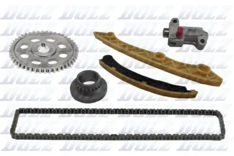 Комплект ланцюга ГРМ з шестернями HONDA 1,8/2,0 16V R18A2/R20Z2 (вир-во) DOLZ SKCH076