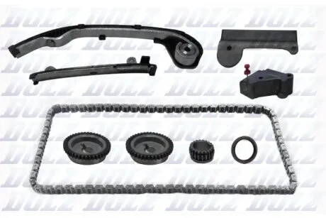 Комплект ланцюга ГРМ NISSAN 1.5/1.8 Petrol DOLZ SKCN038F