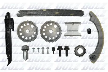 Комплект ланцюга ГРМ з шестернями OPEL Z22SE (вир-во) DOLZ SKCO024