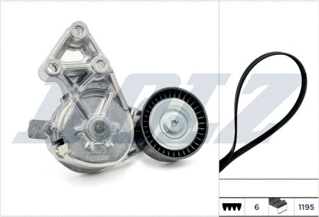 К-т ГРМ (ремінь+ролик) SKODA, VW 1.9 TDI 00- DOLZ SKD217A