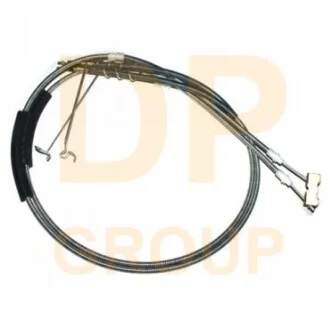 Трос ручника (задній) Ford Connect 02- (-ABS) (висока база) (барабанний гальма) DP Group BC 3020 BNS