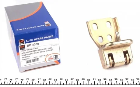 Петля дверей (задніх/нижня/L/180°) Ford Transit 01- DP Group BP 4380