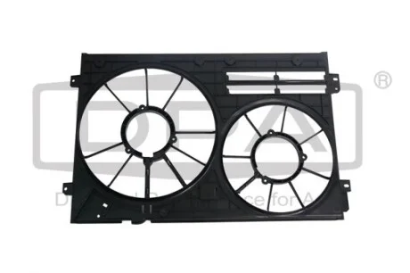 Диффузор радиатора VW Caddy/Audi A1/A3/Skoda Octavia/Superb 1.2-3.6 03- DPA 11210808502