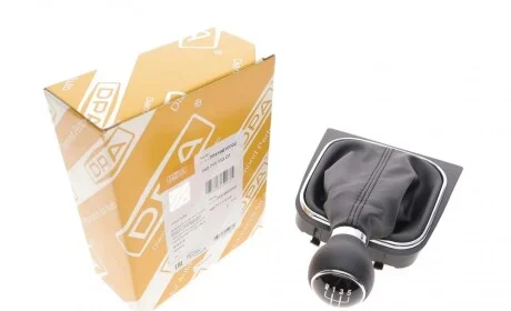 Рукоятка рычага КПП VW Golf V/VI 04-13 (+ чехол) DPA 77110810002