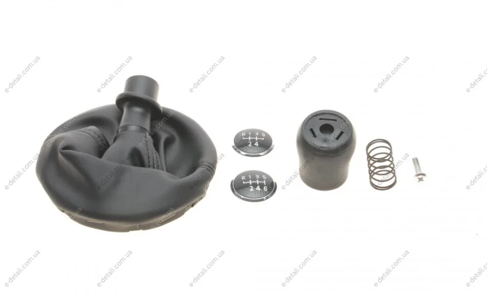 Рукоятка рычага КПП VW T5/T6 1.9/2.0 TDI 03- (+ чехол) DPA 77111639402 (фото 1)
