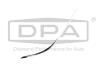 Окантовка для переднього бампера; права; хромована DPA 81017902 (фото 1)