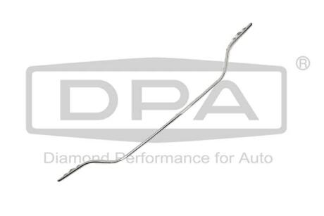 Окантовка для заднього бампера; хромована DPA 81021802