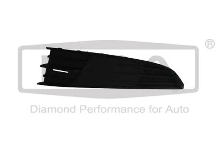 Грати протитуманної фари лівий (чорний)) Skoda Fabia III (NJ3) (14-) DPA 88071804102