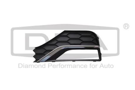 Рамка противотуманной фары правой VW Amarok (10-) с хром.вставкой  DPA 88071868602