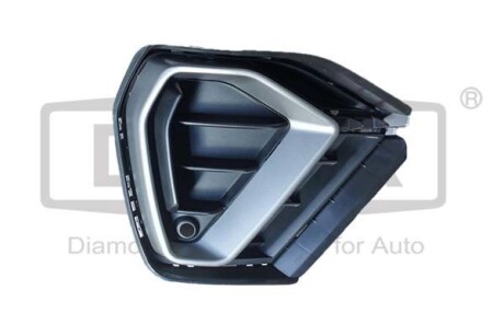 Рамка противотуманной фары передняя правая серая Audi Q3 (19-23) D DPA 88071891302