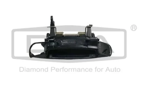 Ручка двери наружная передняя левая чёрная Audi A3, A6, RS3, RS6 (07-13)/ Seat E DPA 88371800902