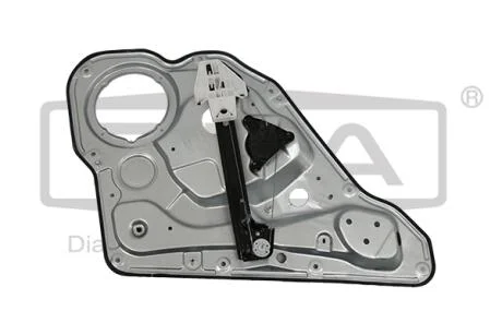 Склопідйомник задній правий без моторчика з рамкою Seat Leon (00-06),Toledo (99-04) DPA 88391493802