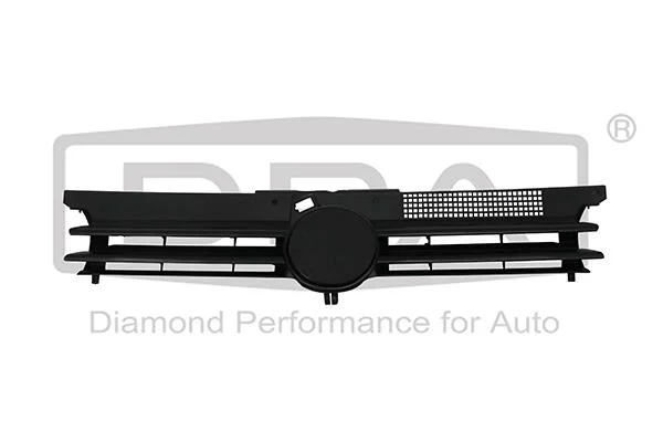 Решетка радиатора без эмблемы (черная) VW Golf (97-05,03-06) DPA 88530047002 (фото 1)