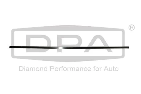 Молдинг передней левой двери Skoda Superb (09-15) DPA 88530859702