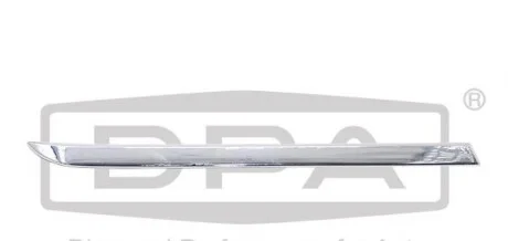 Молдинг двері задньої правої (хром) Skoda Citigo/VW Up (11-) DPA 88531334502