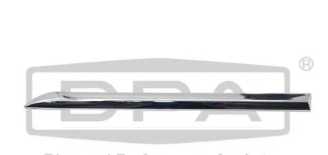 Молдинг двері задньої лівої (хром) Skoda Citigo/VW Up (11-) DPA 88531334602