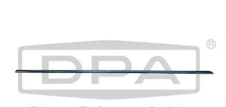 Молдинг двері передньої лівої (хром) Skoda Citigo/VW Up (11-) DPA 88531334702
