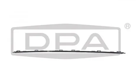 Молдинг заднего бампера центральный VW Passat (3G2) (14-) DPA 88531784402