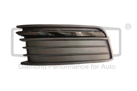 Решетка противотуманной фары без отверстия правая VW Polo (6R1, 6C1) (09-) DPA 88531785302