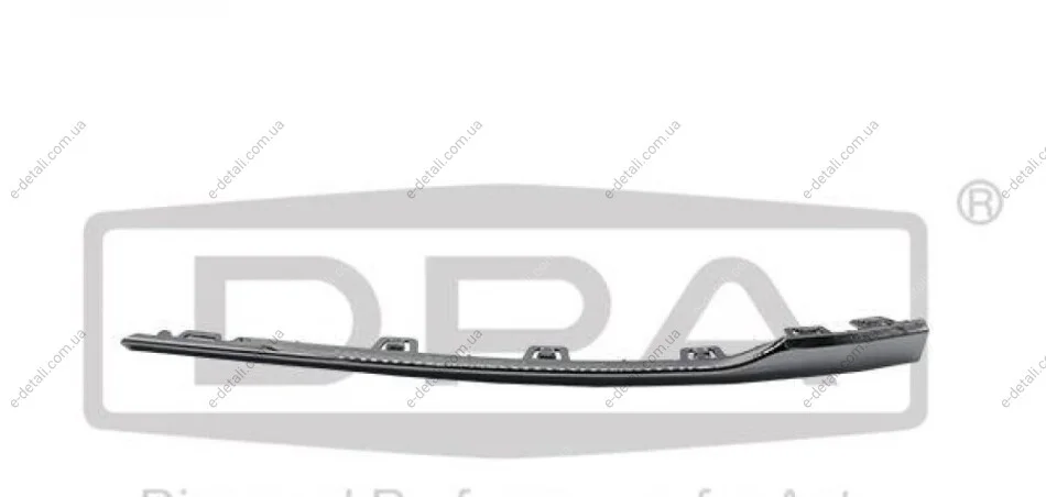 Молдинг переднього бампера (хром) VW Passat (14-) DPA 88531791602 (фото 1)