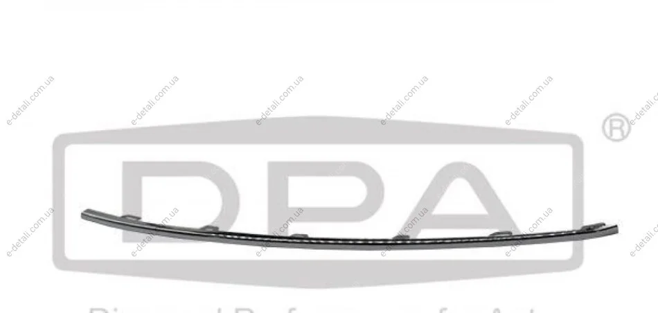 Молдинг бампера переднего (левый) Skoda Octavia (18-21) DPA 88531797102 (фото 1)