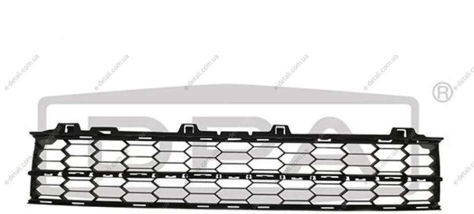 Решетка радиатора нижняя Skoda Superb III (3V3) (15-) DPA 88531807102 (фото 1)