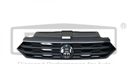 Решітка радіатора без емблеми чорна Volkswagen Troc (18-)  DPA 88531823602